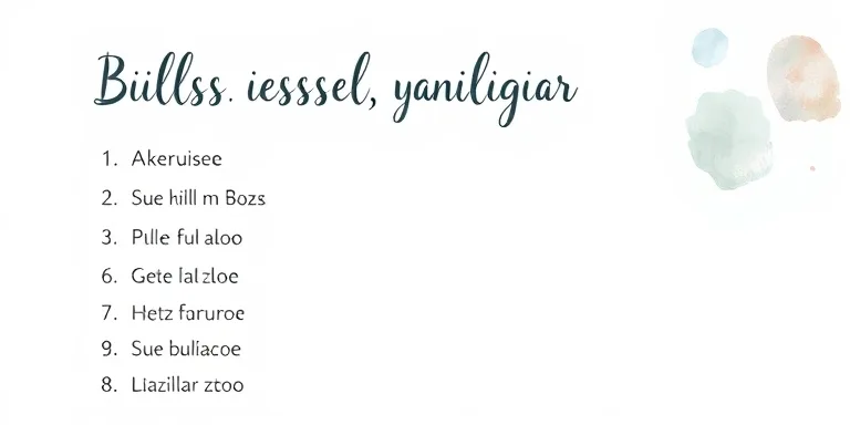 Bilisssel Yanilgilar Liste